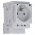 Siemens 5TE6803 Steckdose 16A mit Erdungsstift nach CEE 7 für Verteilereinbau