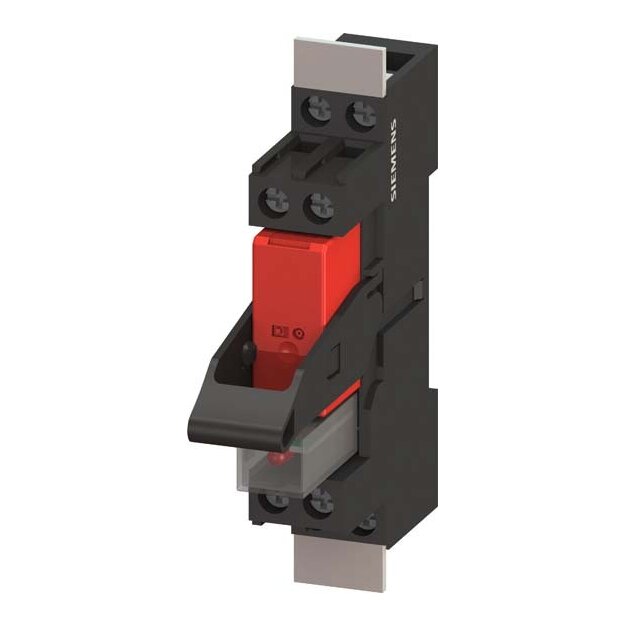 Siemens LZS:RT4A4L24 Steckrelais Komplettgerät DC24V 2W LED-Modul rot Standard-Stecksockel