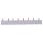 Siemens 5ST3713 Stiftsammelschiene berührungssicher 16mm2 3x 1-phasig+HS 214mm lang schneidbar