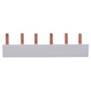 Siemens 5ST3613 Stiftsammelschiene 10mm2 Anschluss: 2x 3-phasig berührungssicher