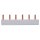 Siemens 5ST3613 Stiftsammelschiene 10mm2 Anschluss: 2x 3-phasig berührungssicher