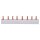 Siemens 5ST3621 Stiftsammelschiene 10mm2 Anschluss: 2x 4-phasig berührungssicher