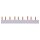 Siemens 5ST3614 Stiftsammelschiene 10mm2 Anschluss: 3x 3-phasig berührungssicher