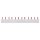Siemens 5ST3653 Stiftsammelschiene 16mm2 Anschluss: 2x3X (1-phasig+N) berührungssicher