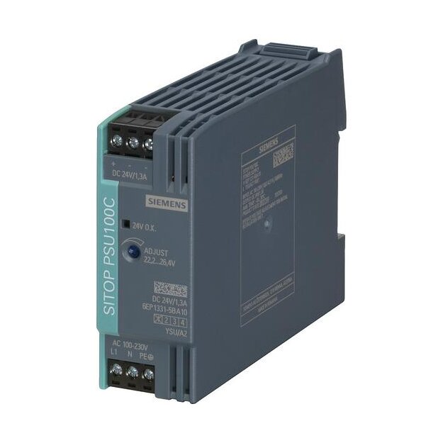 Siemens 6EP1331-5BA10 Stromversorgung SITOP PSU100C 1-phasig DC 24 V/1,3 A