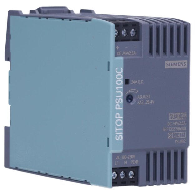 Siemens 6EP1332-5BA00 Stromversorgung SITOP PSU100C 1-phasig DC 24 V/2,5 A