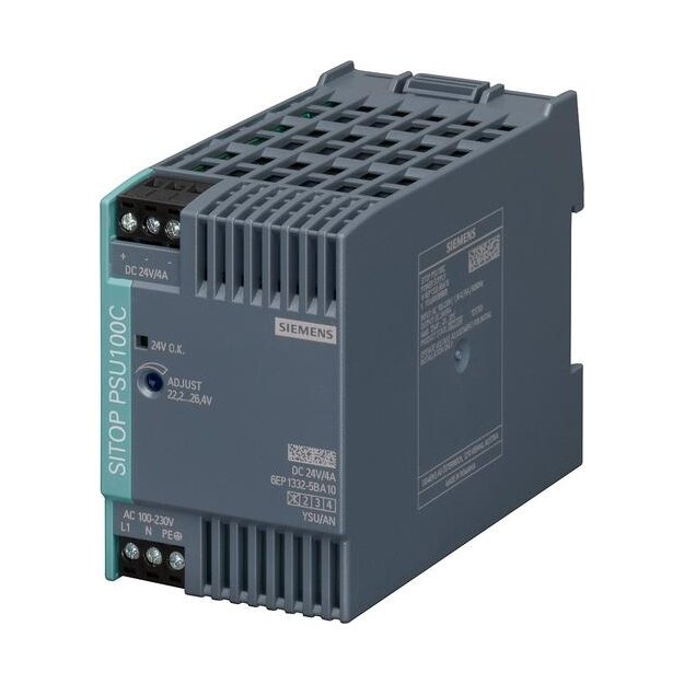 Siemens 6EP1332-5BA10 Stromversorgung SITOP PSU100C 1-phasig DC 24 V/4 A