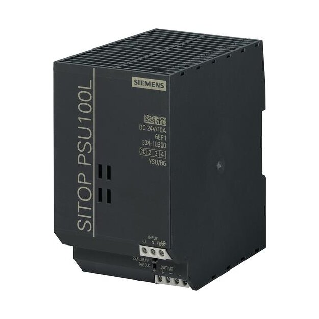 Siemens 6EP1334-1LB00 Stromversorgung SITOP PSU100L 1-phasig DC 24 V/10 A