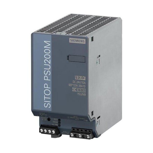 Siemens 6EP1334-3BA10 Stromversorgung SITOP PSU200M 1- und 2-phasig DC 24 V/10 A