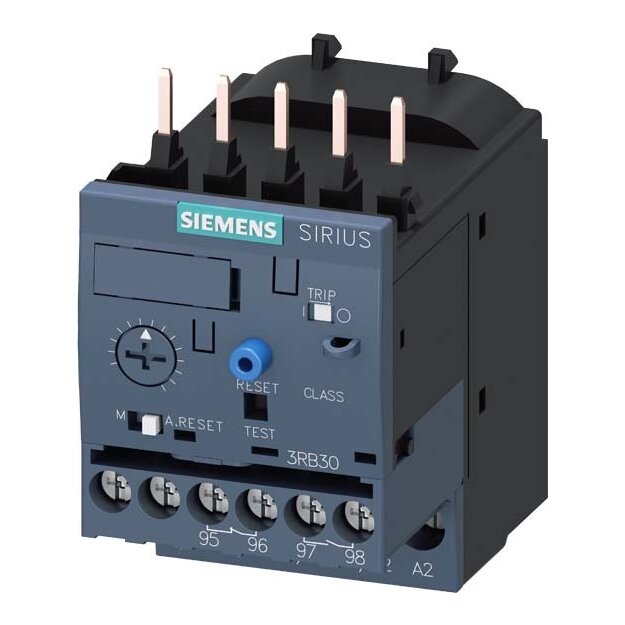Siemens 3RB3016-1PB0 Überlastrelais 1-4A Motorschutz S00 Class 10 Schützanbau