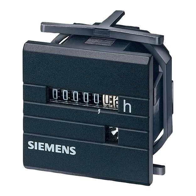 Siemens 7KT5500 Zeitzähler 48x 48mm DC 10-80V ohne Blende 55x 55mm