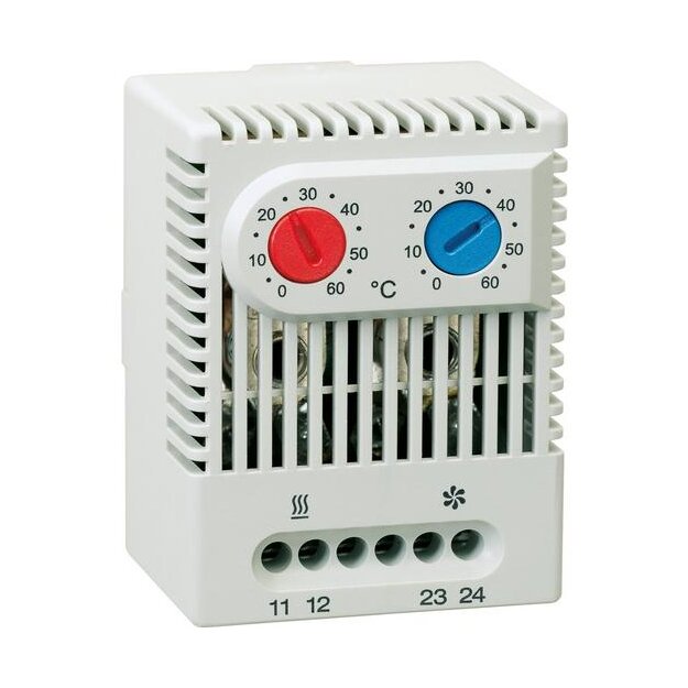 Siemens 8MR2170-1E Zwillings Thermostat 0 bis 60° C.