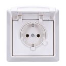 Busch-Jaeger Allwetter 44 Set: 1x SCHUKO Steckdose mit...