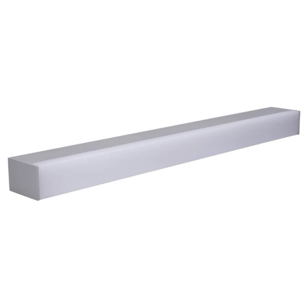 B-WARE SLV 1001285 Sight LED, Wand- & Deckenleuchte, m. Schalter, 600mm, Silber 58,2x4,5x6,5 cm