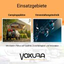 Voxura CEE-Adapterleitung Schuko Steckdose Set H07RN-F 3x1,5 Schuko-Kupplung IP44 1m + H07RN-F 3x1,5 CEE-Kupplung IP44 1m