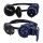 Voxura CEE-Adapterleitung Schuko Steckdose Set H07RN-F 3x2,5 Schuko-Kupplung IP44 1m + H07RN-F 3x2,5 CEE-Kupplung IP44 1m