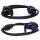 Voxura CEE-Adapterleitung Schuko Steckdose Set H07RN-F 3x2,5 Schuko-Kupplung IP44 2m + H07RN-F 3x2,5 CEE-Kupplung IP44 2m