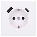 B-WARE Jung LS1520-15CAWW SCHUKO-Steckdose mit USB Typ AC...