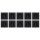 10x Jung LS1520SWM SCHUKO Steckdose (Duroplast) Graphitschwarz Matt Serie LS