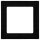 10x Jung LS981SWM Rahmen 1-fach Graphitschwarz Matt Serie LS