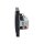 GIRA E2 Set: 2x Steckdose 418828 + 2-fach Rahmen 021223, anthrazit