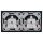 GIRA E2 Set: 2x Steckdose 418828 + 2-fach Rahmen 021223, anthrazit