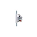 Gira Set: 3x Steckdose 445303 + 3fach Rahmen 021312