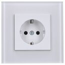 Gira Set: Steckdose 445303 + 1fach Rahmen 021112