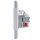 Gira Set: Steckdose 418803 + 1fach Rahmen 021112