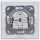 Gira Set: Steckdose 418803 + 1fach Rahmen 021112