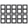 10x Jung A5582BFSWM Rahmen 2-fach A 550 Graphitschwarz Matt Serie A