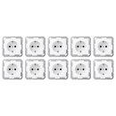 Jung A1520BFWWM SCHUKO Steckdose Schneeweiß Matt...