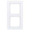 10x Jung A5582BFWWM Rahmen 2-fach A 550 Schneeweiß Matt Serie A