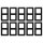 Jung AF582BFSWM Rahmen 2fach A flow (Thermoplast bruchsicher) Graphitschwarz Matt Serie A (10er)