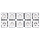 Jung A1520BFWWM Schuko® Steckdose (Thermoplast...