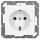 Jung A1520BFWWM Schuko® Steckdose (Thermoplast bruchsicher) Schneeweiß Matt Serie A Flow (10er)