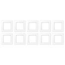 Jung AF581BFWWM Rahmen 1fach A flow (Thermoplast...