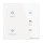 Busch-Jaeger TB/U4-CG Touch-Bedienelement 4-fach Konfigurierbares Gerät Busch-Installationsbus® KNX 2CKA006300A1643