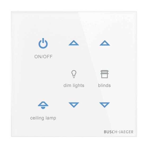Busch-Jaeger TB/U6-CG Tocuh-Bedienelement 6-fach Konfigurierbares Gerät Busch-Installationsbus® KNX 2CKA006300A1644