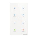 Busch-Jaeger TBR/U4-CG Touch-Bedienelement 4-fach mit...