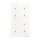 Busch-Jaeger TBR/U4-CG Touch-Bedienelement 4-fach mit Raumtemperaturregler Konfigurierbares Gerät Busch-Installationsbus® KNX 2CKA006300A1648