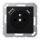 Jung A1520F-15CASWM Steckdose Französisch/Belgisch mit USB Typ AC Serie A/AS Thermoplast bruchsicher Graphitschwarz Matt