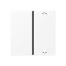 Jung A401TSAPWWM Taste 1-fach Pfeil Serie A/AS...