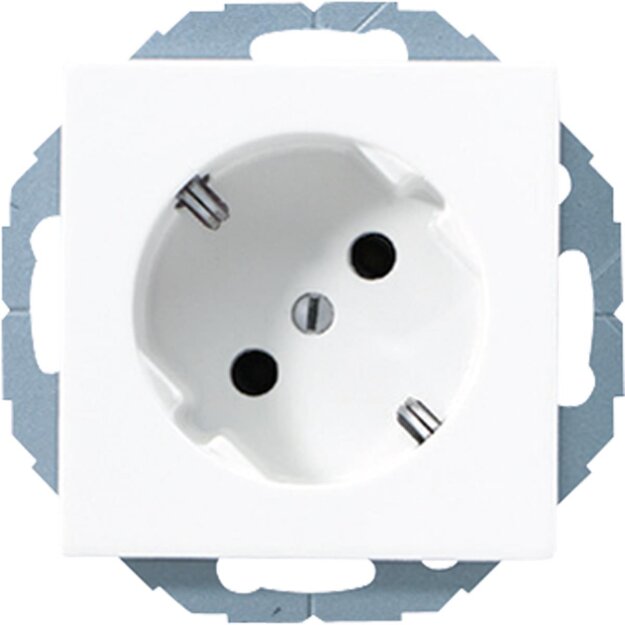 Jung A520-45WW SCHUKO-Steckdose 45 Grad Serie A/AS Alpinweiß