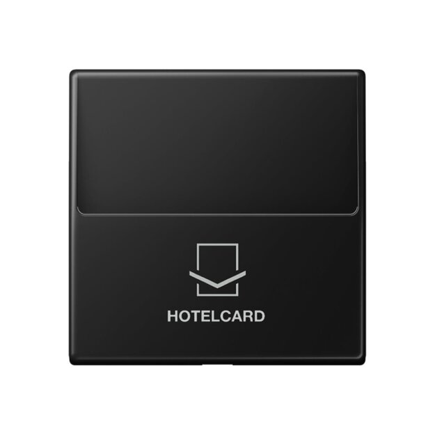 Jung A590CARDSWM Hotelcard-Schalter Serie A/AS Thermoplast bruchsicher Graphitschwarz Matt