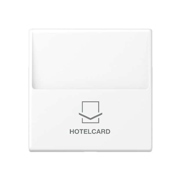 Jung A590CARDWWM Hotelcard-Schalter Serie A/AS Thermoplast bruchsicher Schneeweiß Matt
