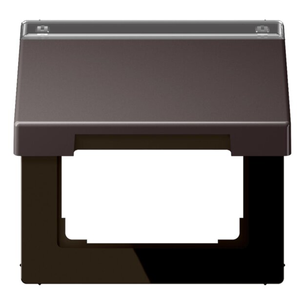 Jung AL2990NAKLD Klappdeckel Beschriftungsfeld Serie LS lackiertes Aluminium Dark