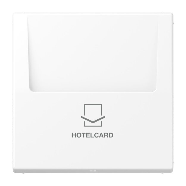 Jung LS590CARDWWM Hotelcard-Schalter Serie LS Thermoplast bruchsicher Schneeweiß Matt