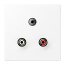 Jung MALS1011WWM Multimediaanschlusssystem Serie LS...