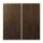 Jung ME1702AT Steuertaste 2-fach Standard Serie LS Messing Antik